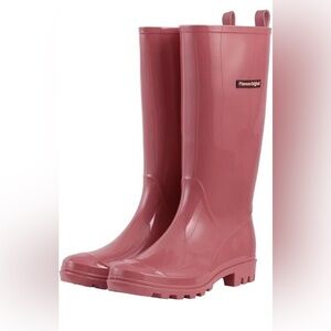 Planone Original Womens Garden Shoes Rose Gold Rainboots EUR 36 Medium (B, M)